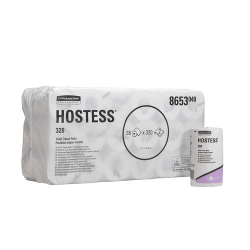 HOSTESS 320 8653 Toilet Tissue Rolls (001311)